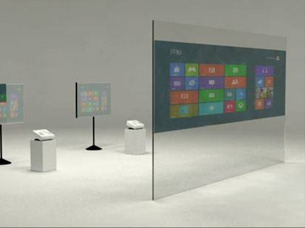 透明屏幕触控系统