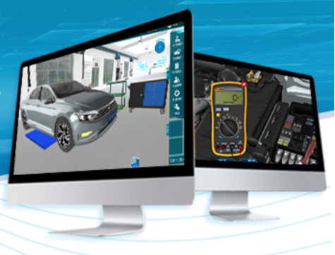 大众汽车车身电气技术仿真教学软件